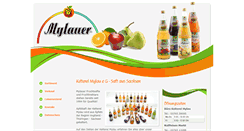 Desktop Screenshot of kelterei-mylau.de